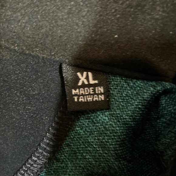 Straight Down Men’s Teal Quarter Zip Pullover Sweatshirt XL Golf Activewear - Picture 10 of 11